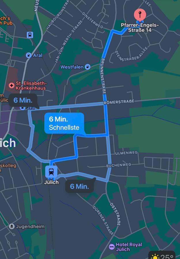 דירות Jülich Ruhiges Juwel: Frisch Renoviert 100 Qm מראה חיצוני תמונה